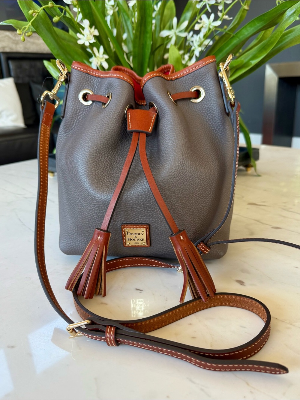 Dooney & Bourke Pebble Grain Aimee Crossbody Leather - Picture 15 of 16